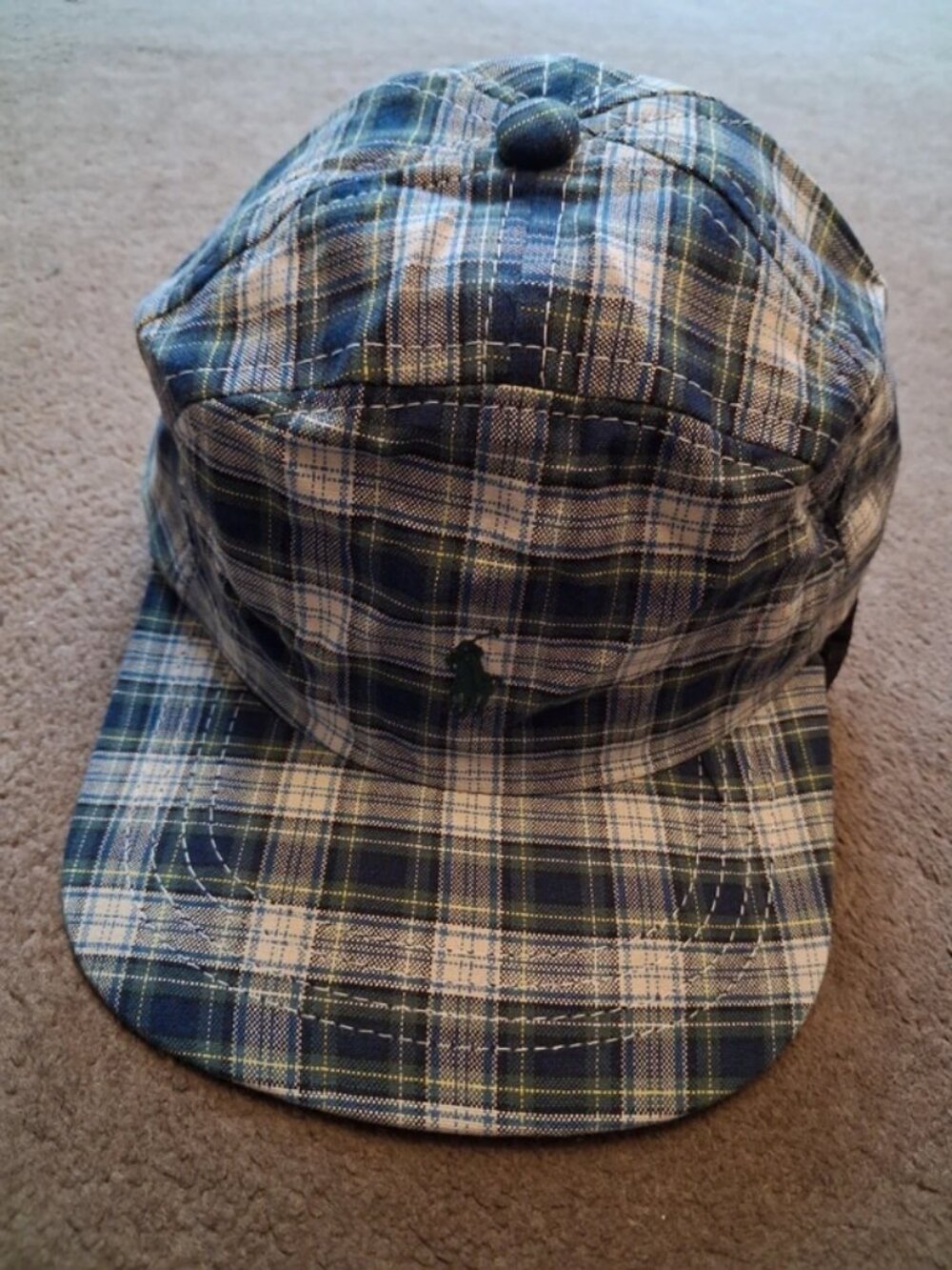 Polo Ralph Lauren Vintage-Style Plaid 5-Panel Camp Cap